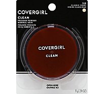 COVERGIRL Clean Pressed Powder Normal Skin Classic Ivory 110 - 0.39 Oz