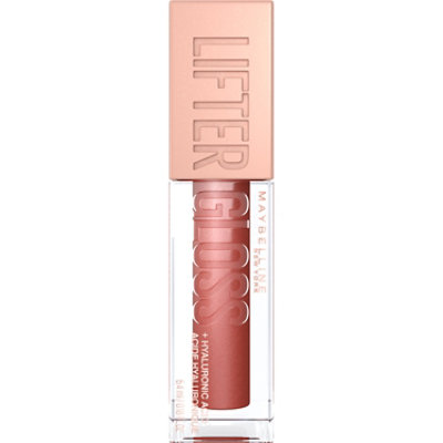 Maybelline Lifter Gloss Lip Gloss Makeup With Hyaluronic Acid Bronzed Rust - 0.18 Fl. Oz. - Image 1