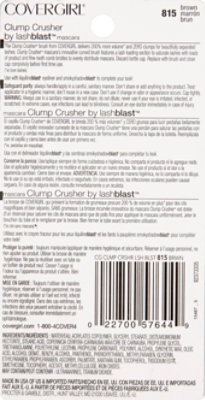 COVERGIRL Lashblast Mascara Clump Crusher Brown 815 - 0.44 Fl. Oz. - Image 3