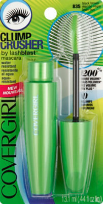 COVERGIRL Lashblast Mascara Clump Crusher Black Brown 835 - 0.44 Fl. Oz. - Image 2