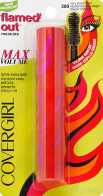 COVERGIRL Flamed Out Mascara Max Volume Very Black Blaze 300 - 0.37 Fl. Oz. - Image 2