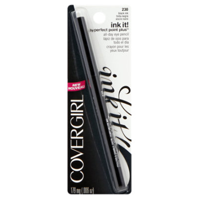 COVERGIRL Perfect Point Plus Eye Pencil Ink It! Black Ink 230 - 0.006 Oz