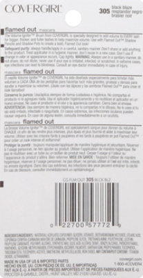 COVERGIRL Flamed Out Mascara Max Volume Black Blaze 305 - 0.37 Fl. Oz. - Image 3