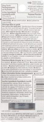 COVERGIRL Advanced Radiance Liquid Makeup Age Defying Classic Ivory 110 - 1 Fl. Oz. - Image 3