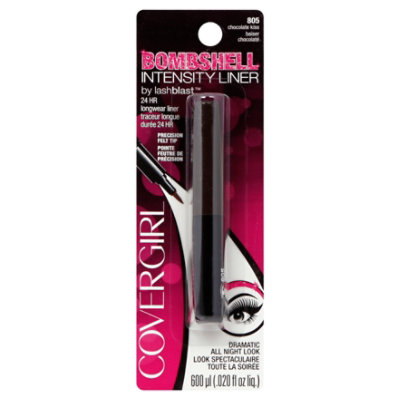 COVERGIRL Bombshell Intensity Liner by Lashblast Longwear Liner Chocolate Kiss 805 - 0.02 Fl. Oz. - Image 1
