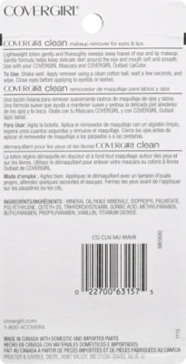 COVERGIRL Clean Makeup Remover for Eyes & Lips - 2 Fl. Oz. - Image 3