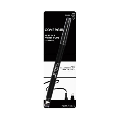 COVERGIRL Perfect Point Plus Eye Pencil Self-Sharpening Black Onyx 200 - 0.008 Oz