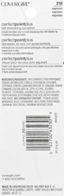 COVERGIRL Perfect Point Plus Eye Pencil Self-Sharpening Espresso 210 - 0.008 Oz