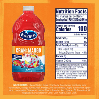 Ocean Spray Juice Cran-Mango - 64 Fl. Oz. - Image 4