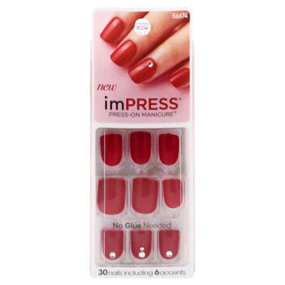 Kiss Impress Press On Manicure Tweetheart D240 - 24 Count - Image 3