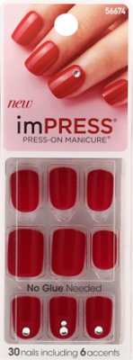 Kiss Impress Press On Manicure Tweetheart D240 - 24 Count - Image 2