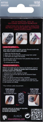 Kiss Nail Dress Fashion Strips Bustier KDS06 - 28 Count - Image 3