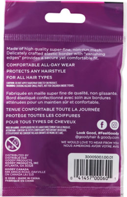 Goody Hair Net Black - 3 Count - Image 4