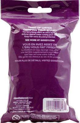 Goody Shower Cap Terry Lined - Each - Image 3