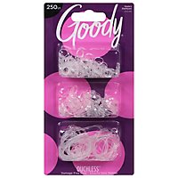 Goody Elastics Ouchless Latex Clear Multi - 250 Count - Image 1