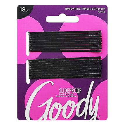 Goody Roller Fasteners Black - 18 Count - Image 3