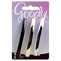 Goody Barrette Classics Metal Domed - 3 Count - Image 1