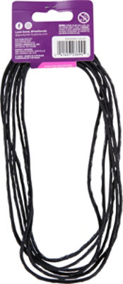 Goody SlideProof Headwraps Silicone Black - 6 Count - Image 4