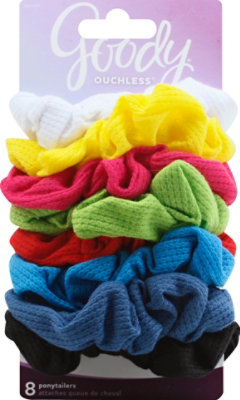 Goody Scrunchie Ouchless Ribbed - 8 Count - Image 2