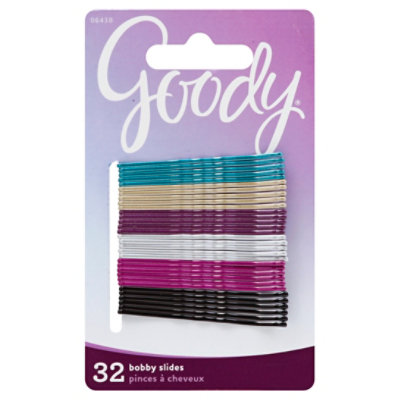 Goody Classic Pearlized Metallic Bobbies 32 Ct-06438 - 32 Count