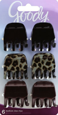 Goody Claw Clip Classics Half Cheetah - 6 Count - Image 2