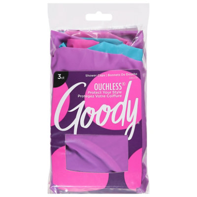 Goody Shower Cap Multi Pack - 3 Count - Image 3