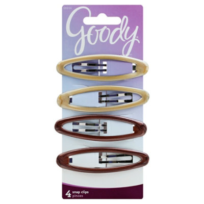 Goody Snap Clips Classics Lauren - 4 Count - Image 1