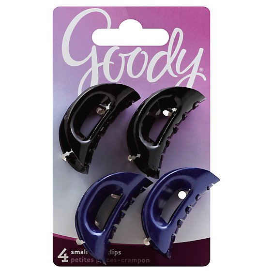 Goody Claw Clip Classics Small Curved - 4 Count