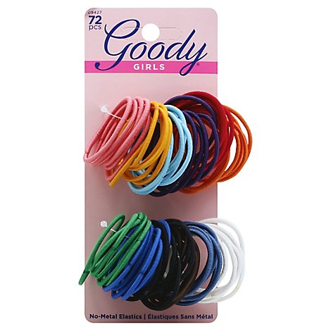 Goody Elastics Ouchless Thin 2mm Small - 72 Count