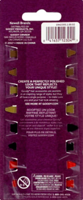 Goody Snap Clips Breanna Oval Metal - 8 Count - Image 3