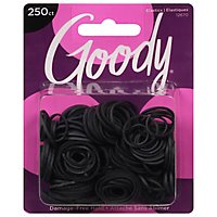 Goody Elastics Classics Black Darlene - 250 Count - Image 3
