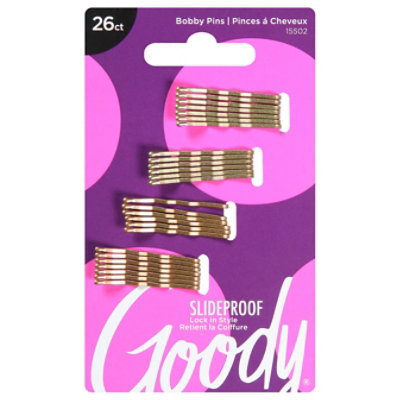 Goody Bobby Pins Colour Collection Blonde 26 Count Tom Thumb