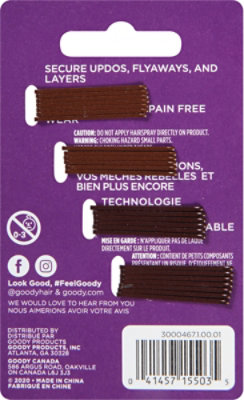 Goody Bobby Pins Colour Collection Brunette - 26 Count - Image 4