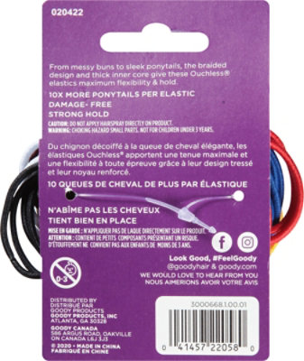 Goody Elastics Ouchless Thin 2mm Assorted - 40 Count - Image 4