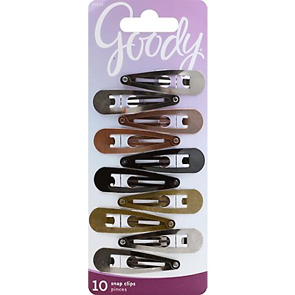 Goody Snap Clips Classics Ally - 10 Count - Image 2