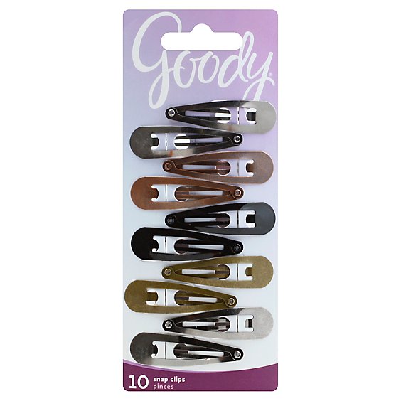 Goody Snap Clips Classics Ally - 10 Count