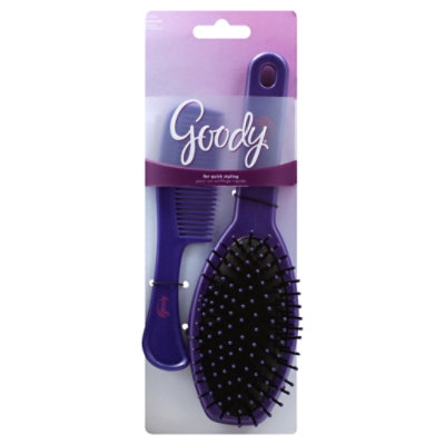 Goody Brush & Comb Simply Smooth 3 Finish - 2 Count - Image 1