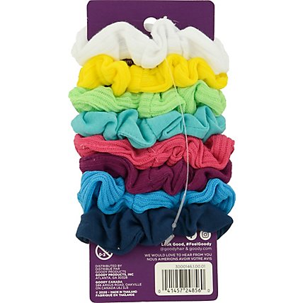 Goody Scrunchie Ouchless Jersey Variety - 8 Count - Image 4
