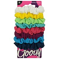 Goody Scrunchie Ouchless Jersey Variety - 8 Count - Image 1