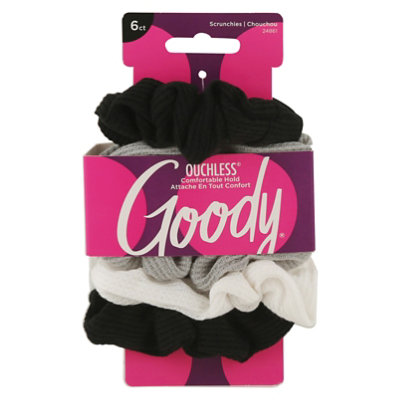 Goody Scrunchie Ouchless Waffle - 6 Count - Image 3