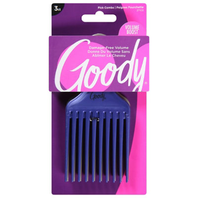 Goody Comb Hair Pick Purse Size - 3 Count - Image 3