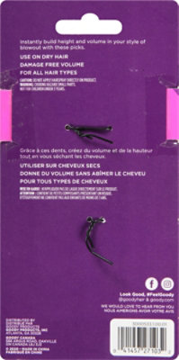 Goody Comb Hair Pick Purse Size - 3 Count - Image 4