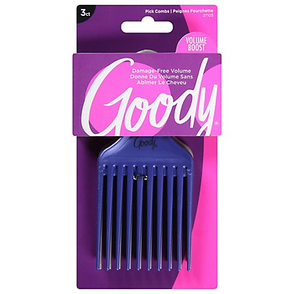 Goody Comb Hair Pick Purse Size - 3 Count - Image 2