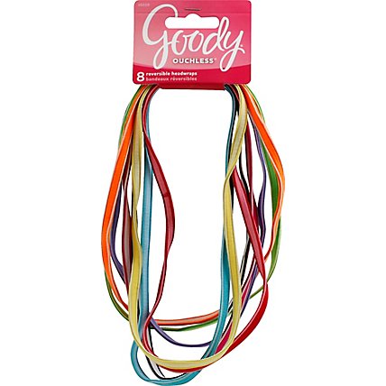 Goody Ouchless Headwraps Reversible - 8 Count - Image 2