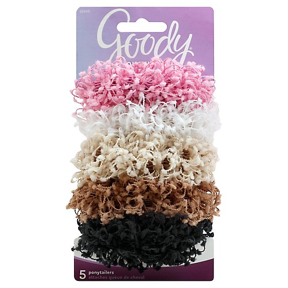 Goody Scrunchie Ouchless Chenille - 5 Count