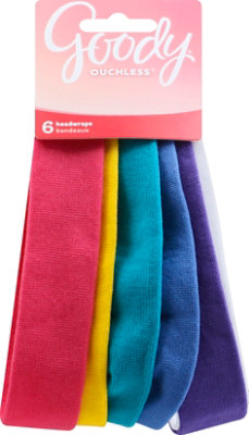 Goody Headbands Girls Ouchless Comfort Fit Gentle - 6 Count - Image 2