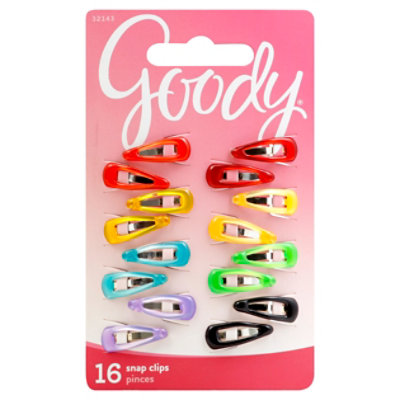 Goody Snap Clips Glam Girls Mini Epoxy - 16 Count - Image 1