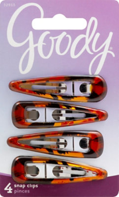 Goody Snap Clips Classics Julia - 4 Count - Image 1