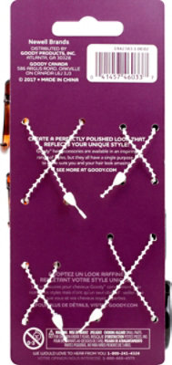 Goody Claw Clip Assorted Sharon - 8 Count - Image 3