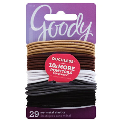 Goody Elastics Ouchless Thin 2mm Neutral - 29 Count - Image 1